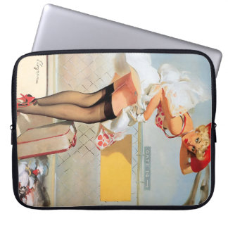 Housse Pour Ordinateur Portable Fille pin-up d'accident de bagages