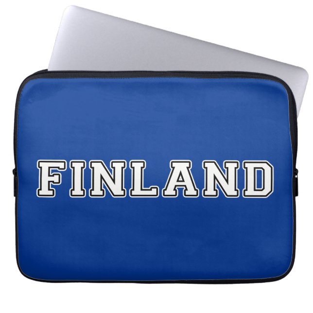 Housse Pour Ordinateur Portable Finlande (Devant)