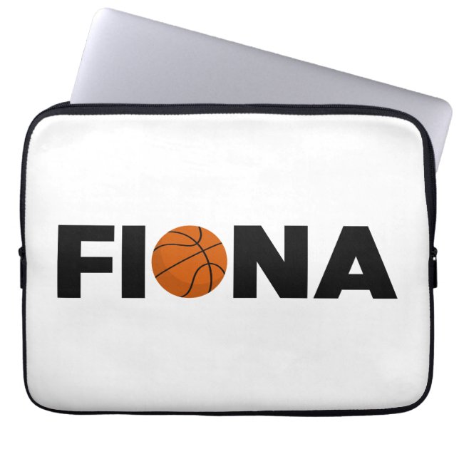 Housse Pour Ordinateur Portable Fiona Basketball (Devant)