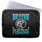 Housse Pour Ordinateur Portable Fishing Theme (Devant)