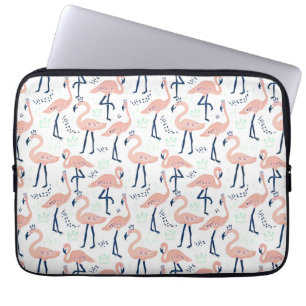 Housse Pour Ordinateur Portable Flamingo rose pâle