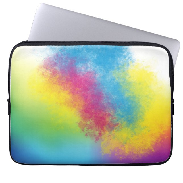 Housse Pour Ordinateur Portable flash de couleur (Devant)