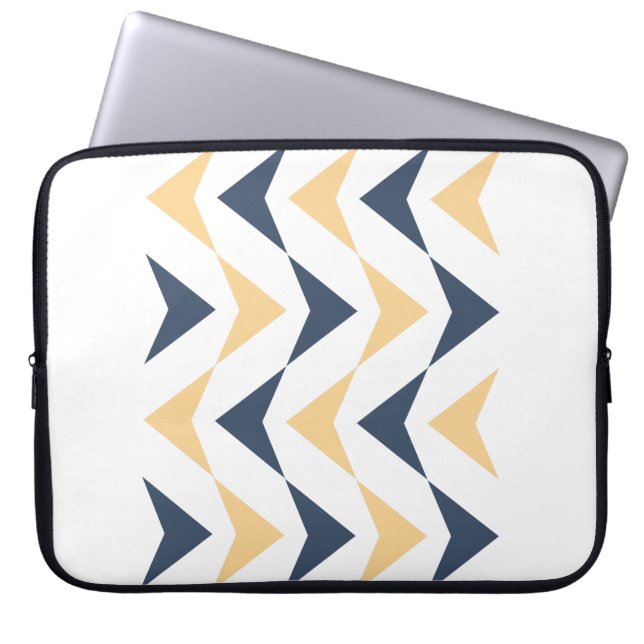 Housse Pour Ordinateur Portable Flèches Jacquard (Devant)