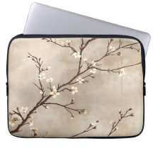 Fleur Blanche Élégante Branche Minimaliste