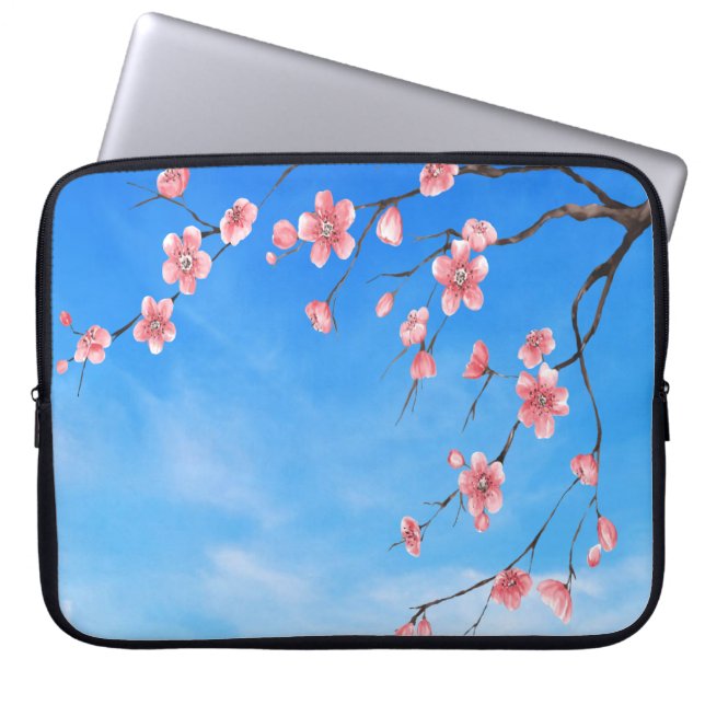 Housse Pour Ordinateur Portable Fleur de cerise (Devant)