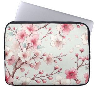 Housse Pour Ordinateur Portable Fleur de cerisier