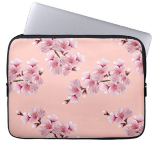 Housse Pour Ordinateur Portable Fleur de cerisiers