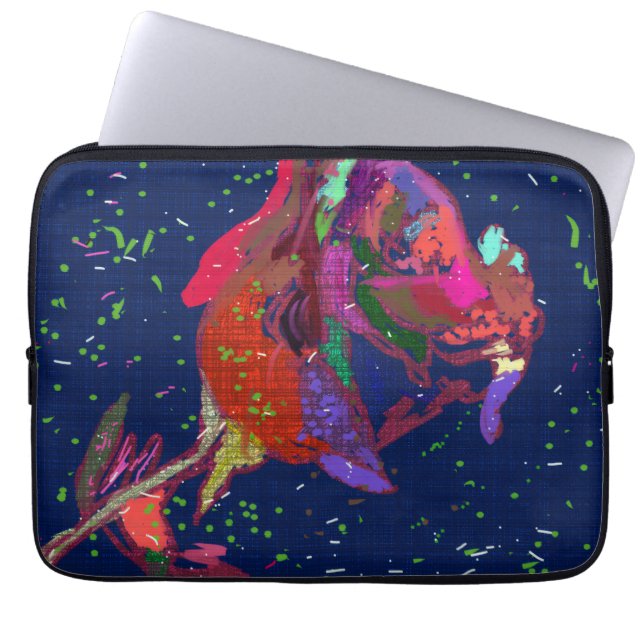 Housse Pour Ordinateur Portable Fleur de couleur phénomène (Devant)