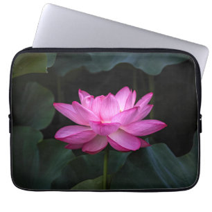 Housse Pour Ordinateur Portable Fleur de Lotus
