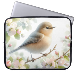 Housse Pour Ordinateur Portable Fleur d'eau de cerisier de printemps aquarelle