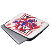 Housse Pour Ordinateur Portable Fleur éclatée (Devant bas)