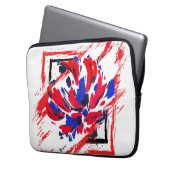 Housse Pour Ordinateur Portable Fleur éclatée (devant gauche)