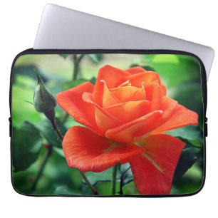 Housse Pour Ordinateur Portable Fleur rose nature-46458