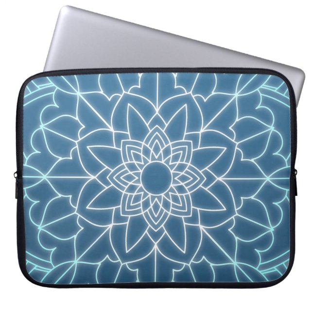 Housse Pour Ordinateur Portable Fleur | Zazzle_Growshop. (Devant)