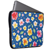 Housse Pour Ordinateur Portable Fleurs (Devant droit)