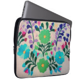 Housse Pour Ordinateur Portable fleurs (Devant droit)