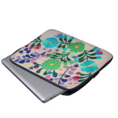Housse Pour Ordinateur Portable fleurs (Devant bas)