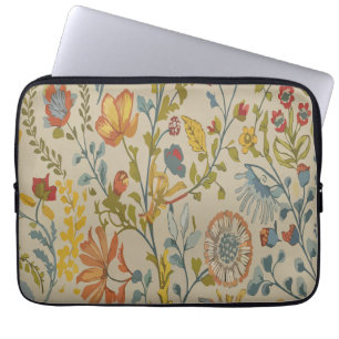 Housse Pour Ordinateur Portable Fleurs