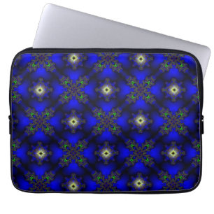 Housse Pour Ordinateur Portable Fleurs Artdeco dans le style rétro