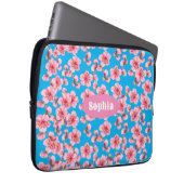 Housse Pour Ordinateur Portable fleurs de cerisier Sérénité (Devant droit)