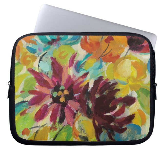Housse Pour Ordinateur Portable Fleurs de joie d'automne (Devant)