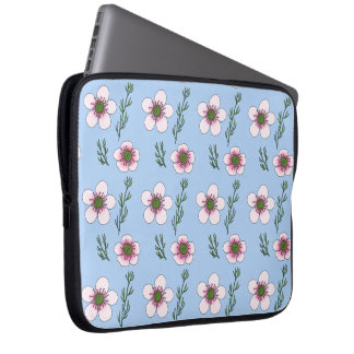 Housse Pour Ordinateur Portable Fleurs de Manuka