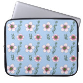 Housse Pour Ordinateur Portable Fleurs de Manuka (Devant)