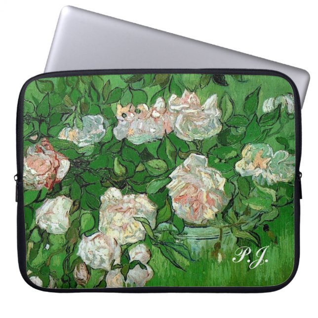 Housse Pour Ordinateur Portable Fleurs de Vincent van Gogh (Devant)