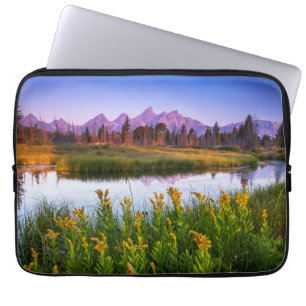 Housse Pour Ordinateur Portable Fleurs   Grand Teton National Park, Wyoming