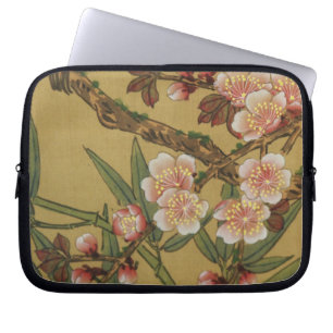 Housse Pour Ordinateur Portable Fleurs Japonaises Asiatiques Floraison de Cerisier