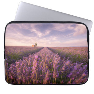 Housse Pour Ordinateur Portable Fleurs Lavande Sud France
