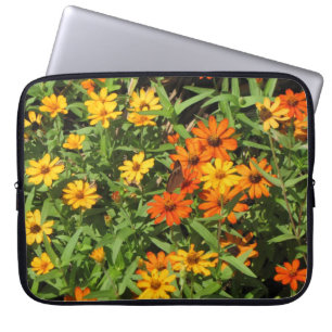 Housse Pour Ordinateur Portable Fleurs partout Sleeve Ordinateur Portable