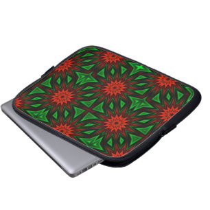 Housse pour ordinateur portable Fleurs rouges