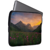 Housse Pour Ordinateur Portable Fleurs sauvages de glacier (Devant droit)