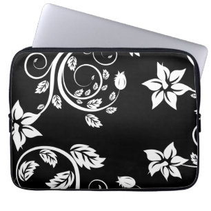 Housse Pour Ordinateur Portable Fleurs Vintages Fille mignonne