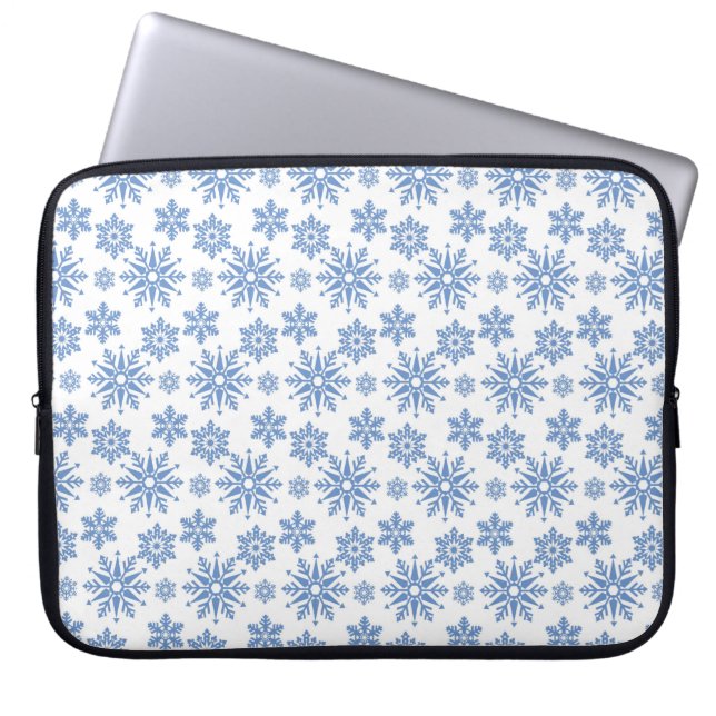 Housse Pour Ordinateur Portable Flocon de neige (Devant)