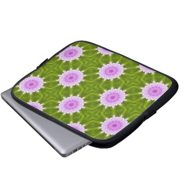 Housse pour ordinateur portable Flocons de neige r (Devant bas)