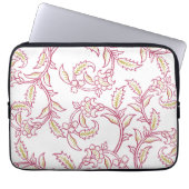 Housse Pour Ordinateur Portable Floral Pattern Laptop Sleeve – Modern Aesthetic Pr (Devant)