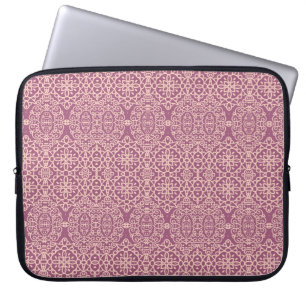 Housse Pour Ordinateur Portable Floral Seamless : Beau Arrière - plan Motif