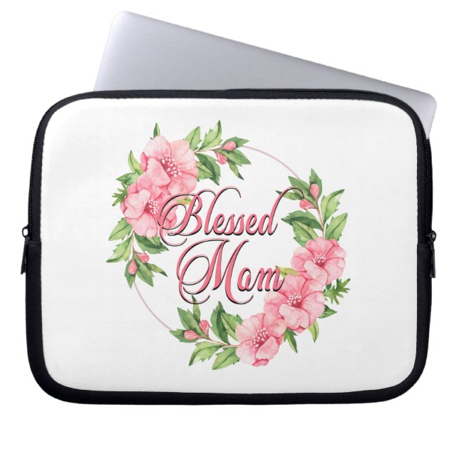 Housse Pour Ordinateur Portable Floral Wreath Béni Maman (Devant)