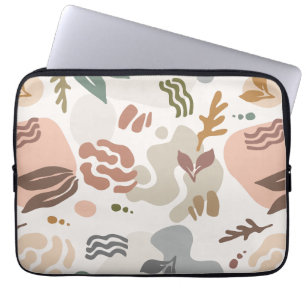 Housse Pour Ordinateur Portable Florale botanique minimale