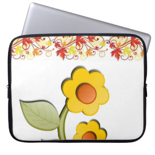 Housse Pour Ordinateur Portable Flore à manches d'ordinateur portable