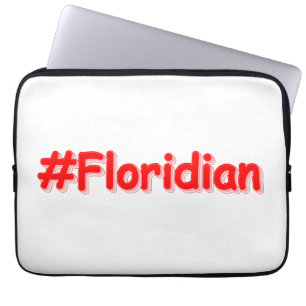 Housse Pour Ordinateur Portable "#Floridian " Joli design. Commandez dès maintenan