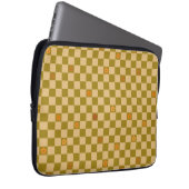 Housse Pour Ordinateur Portable Flowe Checkered Pattern - No. 02 (Devant droit)