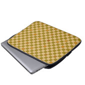 Housse Pour Ordinateur Portable Flowe Checkered Pattern - No. 02 (Devant bas)