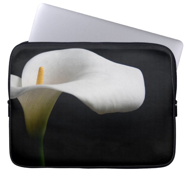 Housse Pour Ordinateur Portable Flowers | White Calla Lily (Devant)