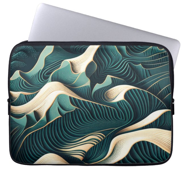 Housse Pour Ordinateur Portable Flowing harmony (Devant)