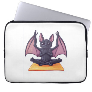 Housse Pour Ordinateur Portable Flux de yoga de chauve-souris