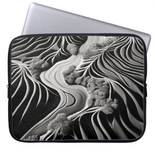 Housse Pour Ordinateur Portable Flux fractal