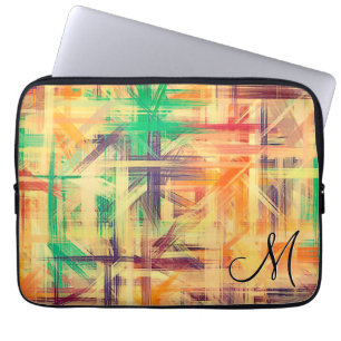 Housse Pour Ordinateur Portable Fond Abstrait aux Couleurs Pastel
